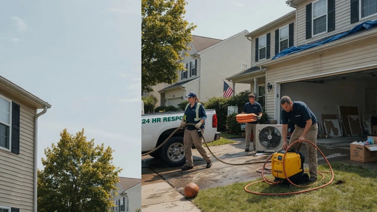 Emergency Water Damage Restoration in Warriors Mark, PA near me